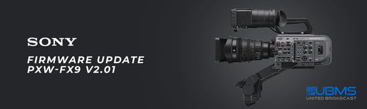 Sony Firmware Update : PXW-FX9 V2.01