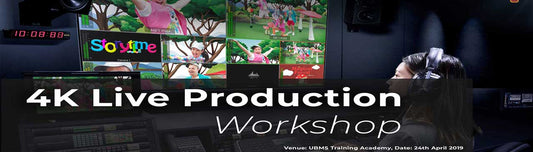 Blackmagic 4K Live Production Workshop