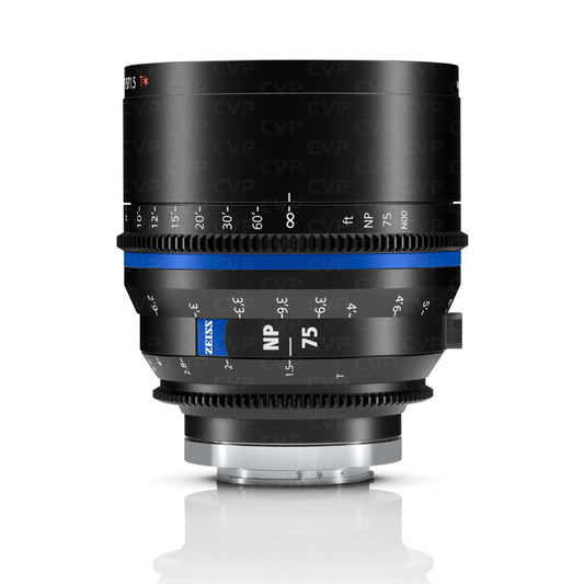 ZEISS Nano Prime 75mm T1.5 Cine Lens (Sony E, Meters)