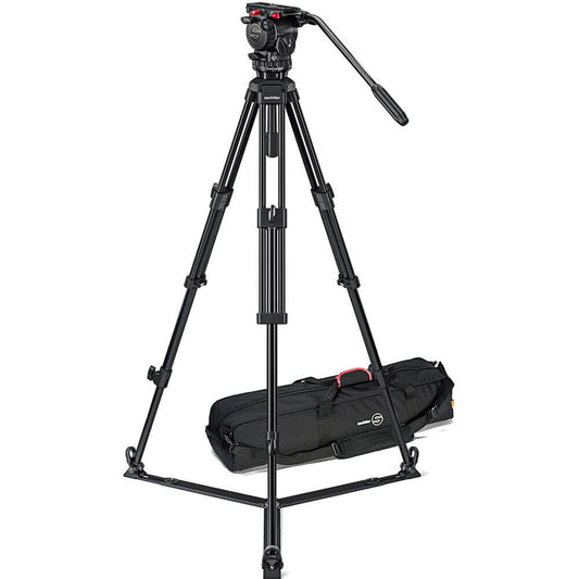 Sachtler System FSB 6 MII Sideload and 75/2 Aluminum Tripod Legs with Ground Spreader and Bag