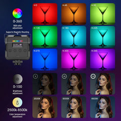 NEEWER NEW VERSION RGB61 LED VIDEO LIGHT
