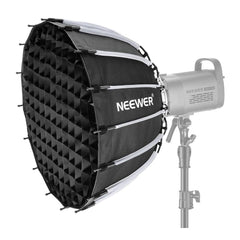NEEWER 85cm Deep Parabolic Quick Release Softbox With Honeycomb Grid