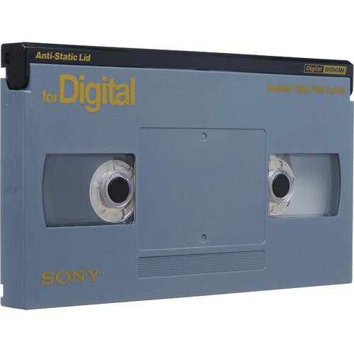 Sony BCT-D32 32 Minute Digital Betacam Video Cassette in Album Case