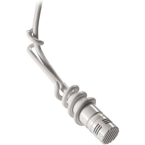 Audio-Technica U853RW Hanging Microphone (Phantom Only) (White)
