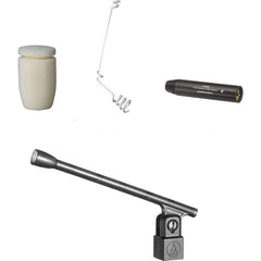 Audio-Technica U853RW Hanging Microphone (Phantom Only) (White)