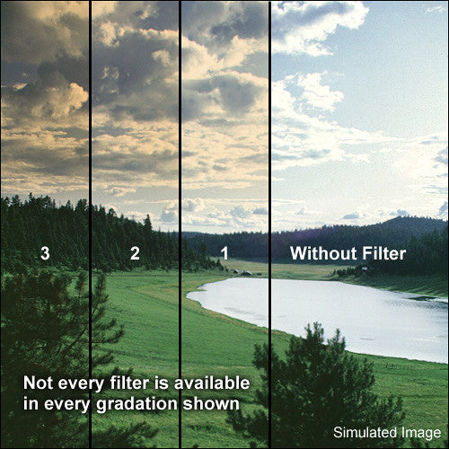 Tiffen 4 x 5.65" 3 Tobacco Soft-Edge Graduated Filter (Horizontal Orientation)