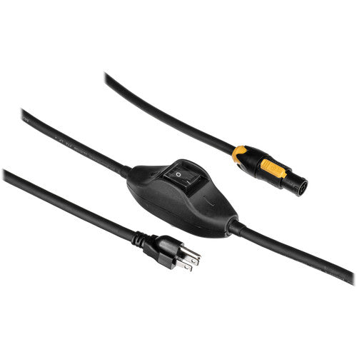 ARRI Power Cord with Switch for L-Series Fresnels (23')