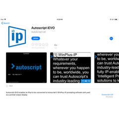 Autoscript WP-i iPad License (Single Device)
