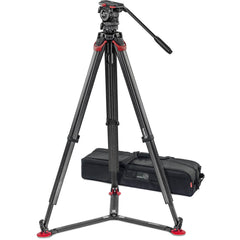 Sachtler FSB 4 Fluid Head & flowtech 75mm Tripod System GS with Carry Handle & Bag