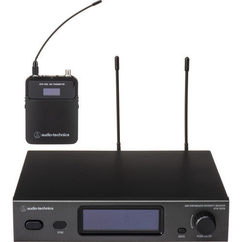 Audio-Technica ATW-3211 3000 Series Bodypack Wireless Microphone System with No Mic (DE2: 470 to 530 MHz)