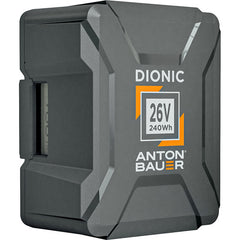 Anton/Bauer Dionic 26V Gold Mount Plus 4-Battery Kit with Quad Charger + ARRI S35 Plate (240Wh)