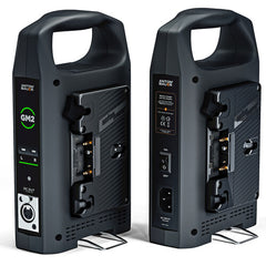 Anton/Bauer 2 x Titon 90 Lithium-Ion Batteries with GM2 Dual-Bay Charger Kit (Gold Mount)