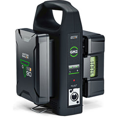Anton/Bauer GM2 Dual-Bay Charger with 4-Pin XLR Output (Gold Mount)