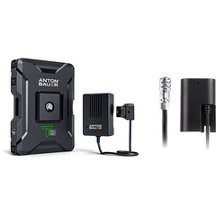 Anton/Bauer Titon Base Kit for Blackmagic Design Pocket 4K/6K with 2-Pin Connector and LP-E6 Dummy Battery