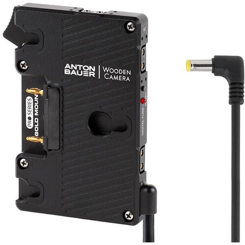 Anton/Bauer Pro Gold Mount Battery Bracket with Canon C Series DC Barrel Output