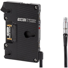 Anton/Bauer Pro Gold Mount Battery Bracket with Canon C Series 4-Pin LEMO-Type Output