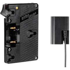 Anton/Bauer Gold Mount Battery Bracket with P-Tap and Canon LP-E6 Dummy Battery Output