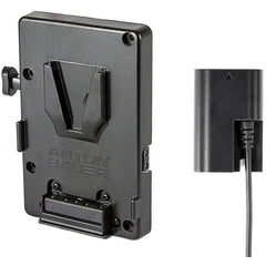 Anton/Bauer V-Mount Battery Bracket with P-Tap and Canon LP-E6 Dummy Battery Output