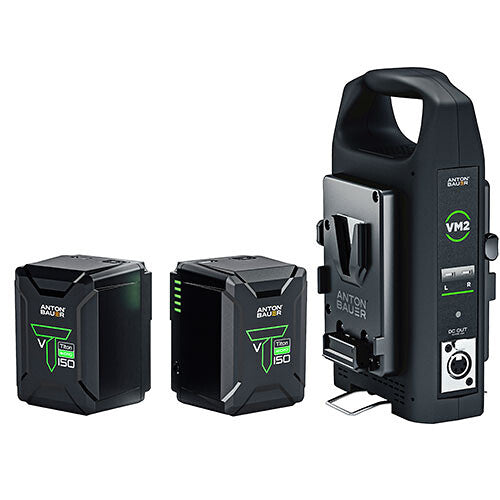 Anton/Bauer Titon Micro 150 V-Mount Two-Battery Kit with VM2 Charger