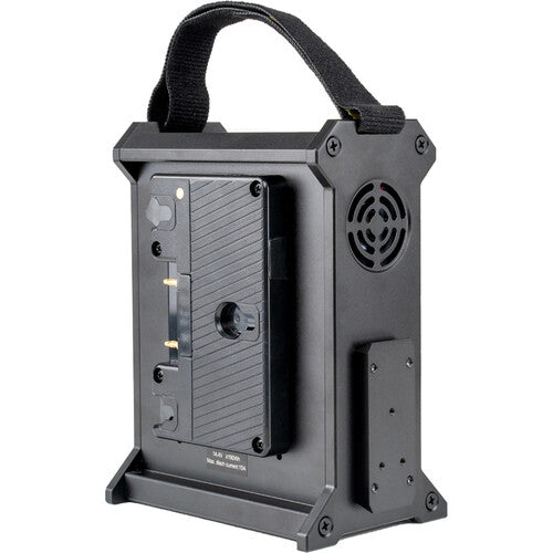 Aputure 2-Bay Battery Power Station (Gold Mount)