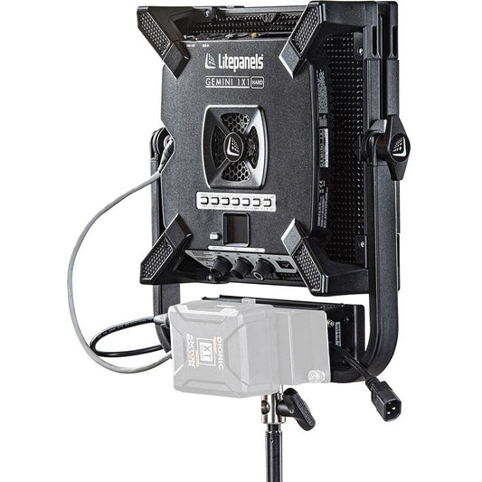 Litepanels Gemini 1x1 Hard RGBWW LED Panel (Standard Yoke, UK Power Cord)