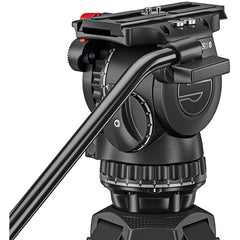 Sachtler System FSB 8 Mk II Sideload and 75/2 Aluminum Tripod Legs with Ground Spreader and Bag