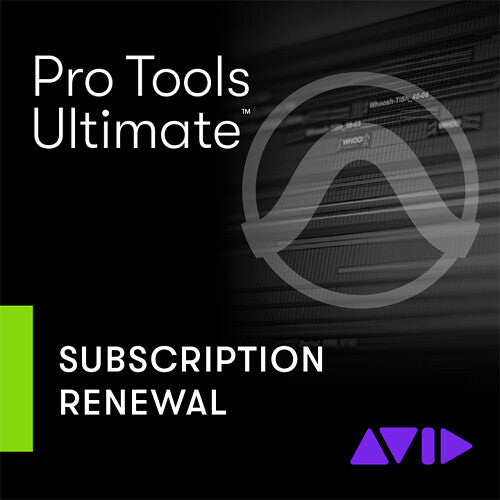 Avid Pro Tools Ultimate 1-Year Subscription RENEWAL (Retail, Download)