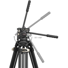 Smallrig AD-01 Heavy-Duty Fluid Head Tripod