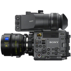 Sony BURANO side view with zeiss lens