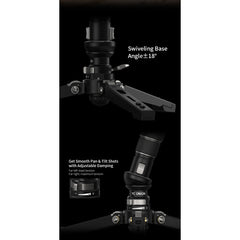 YC Onion Pineta Carbon Fiber Monopod Pro with Pedal Tripod Base
