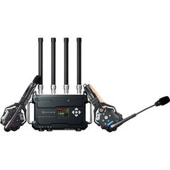 Hollyland Solidcom C1 Pro Roaming Hub 20S Full-Duplex Wireless Intercom System with 20 Single-Ear Headsets (V-Mount, 1.9 GHz)