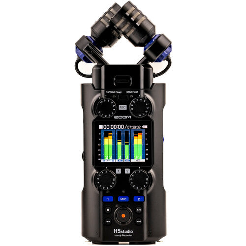 Zoom H5studio 4-Track Handy Recorder with 32-Bit Float Recording
