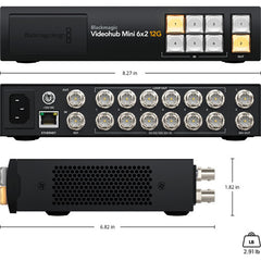 Blackmagic Design Videohub Mini 6x2 12G Router