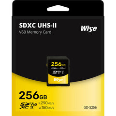 Wise Advanced 256GB SD-S UHS-II SDXC Memory Card