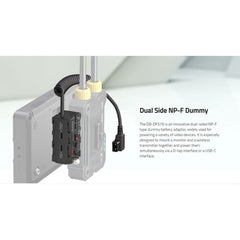 SWIT Dual-Side NP-F Dummy Battery with USB-C