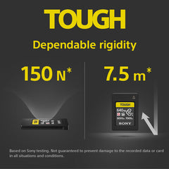 Sony 480GB CFexpress 4.0 Type A TOUGH Memory Card