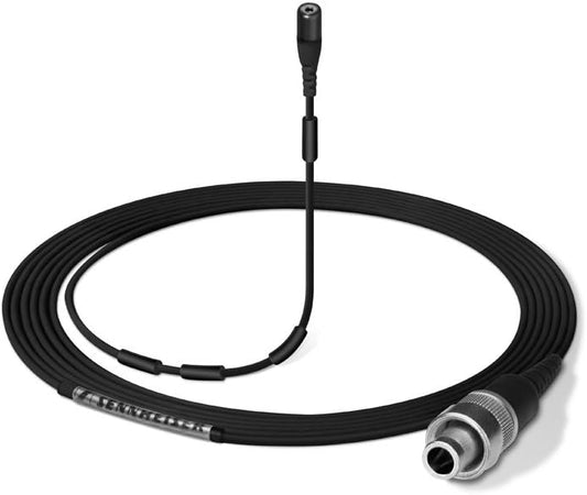 Sennheiser MKE 1-5 - Omnidirectional Subminiature Lavalier Microphone with Pigtails (No Connector) - Black