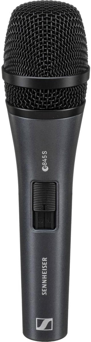 Sennheiser E 845-S Dynamic Super Cardioid Vocal Microphone