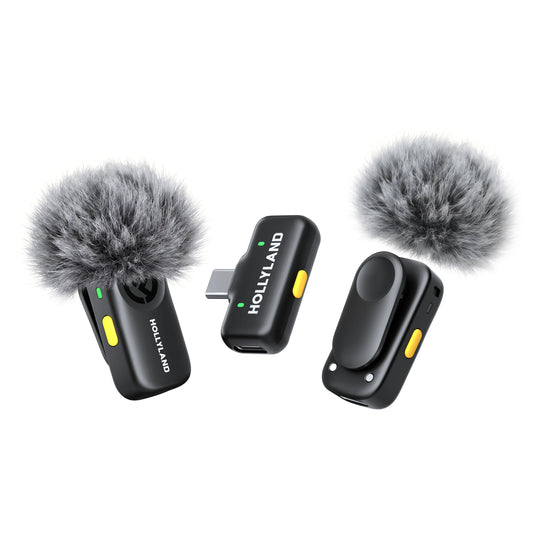 Hollyland Wireless Microphone LARK A2 Duo Clip & Go