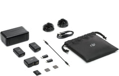 DJI Mic Wireless Microphone Kit Black (2 TX + 1 RX Charging Case)