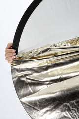 Lastolite LL LR3096 30-Inch 5-In-1 Reflector Diffuser with Gold/White and Sunfire/Silver Bottletop