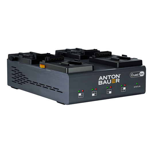 Anton Bauer QUAD 6A V-Mount 4-Position Charger