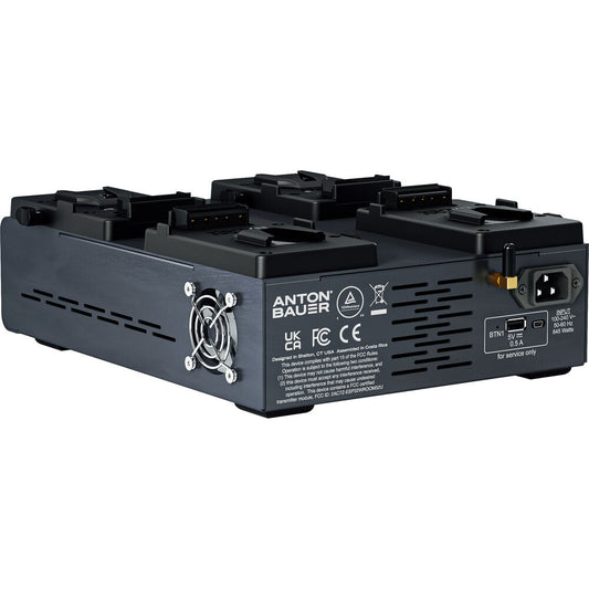Anton Bauer QUAD 6A V-Mount 4-Position Charger