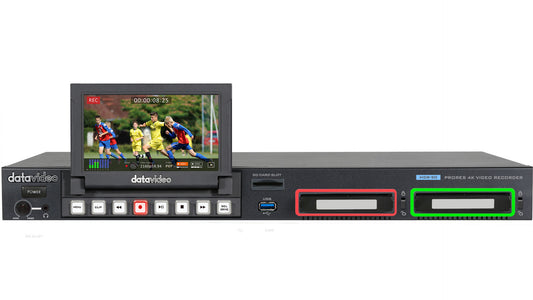 Datavideo ProRes 4K Video Recorder-1U Rackmountable