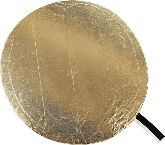 Lastolite LL LR2096 20-Inch 5-in-1 Reflector Diffuser with Gold/White and Sunfire/Silver Bottletop