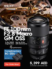 Sony FE 100mm F/2.8 Macro GM OSS Lens