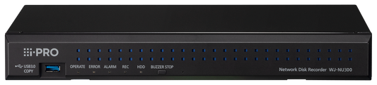 i-PRO WJ-NU300KG 16x Channel (8x POE) Network Video Recorder