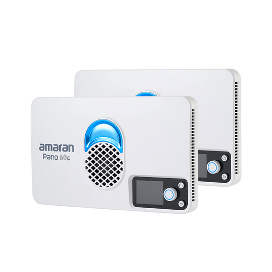 Aputure amaran Pano 60c 2-Light Kit (White)