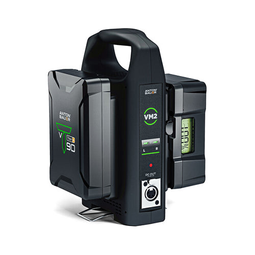 Anton Bauer VM2 Dual-Bay Charger with 4-Pin XLR Output (V-Mount)