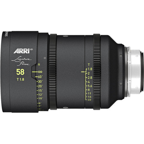 ARRI Signature Prime 58/T1.8 Lens | UBMS | Cine Lenses - UAE - GCC - Africa